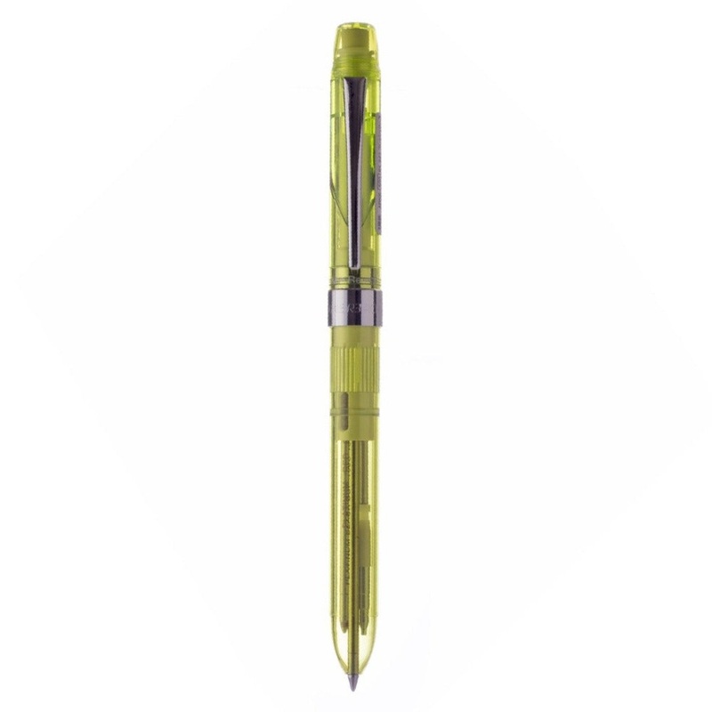 PLATINUM, Multi Function Pen - TRANSPARENT FRESH LEAF.