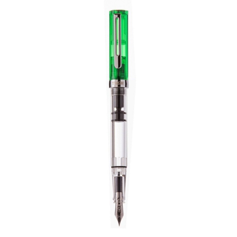 TWSBI, Fountain Pen - ECO TRANSPARENT GREEN.