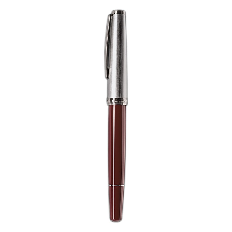 CLEOSKRIBENT, Fountain Pen - CLASSIC METALL BORDEAUX.