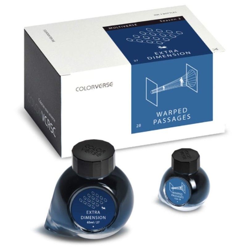 COLORVERSE, Ink 2 Bottles - MULTIVERSE Season 3 EXTRA DIMENSION & WARPED PASSAGES (65ml+15ml).