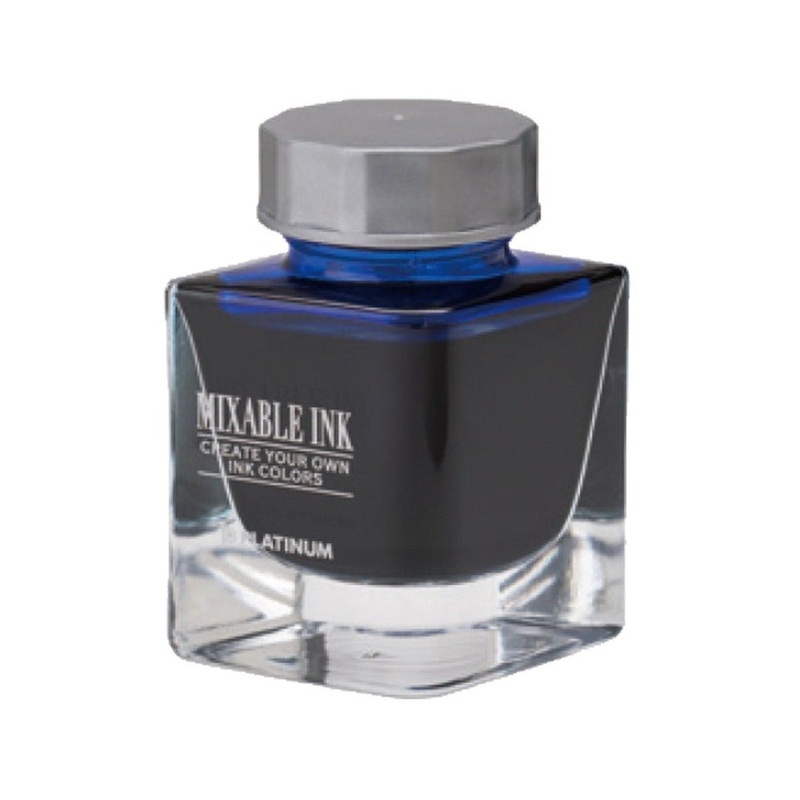 PLATINUM, Mixable Ink Bottle Mini - AURORA BLUE 20ml.