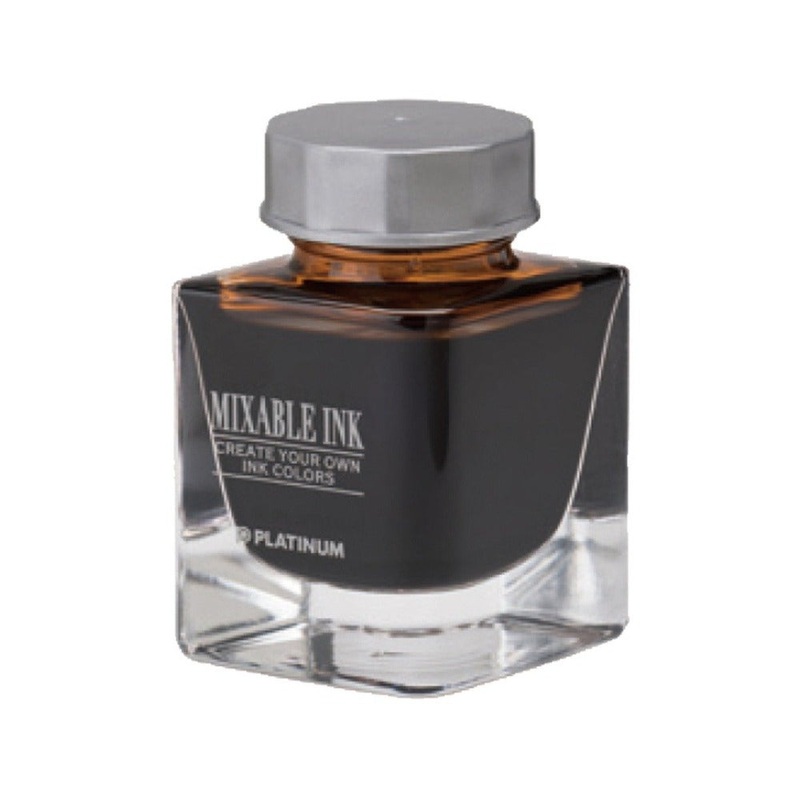 PLATINUM, Mixable Ink Bottle Mini - EARTH BROWN 20ml.