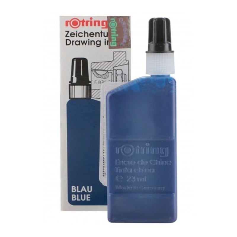 ROTRING, Ink Bottle - ISOGRAPH INK BLUE.