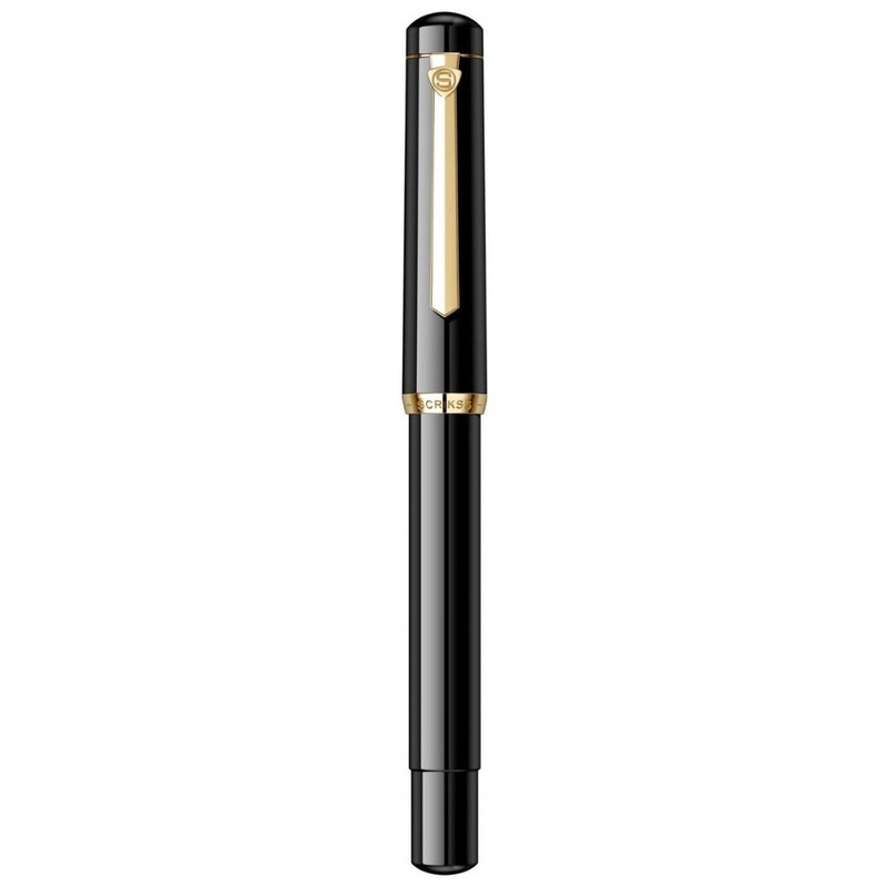SCRIKSS, Fountain Pen - 419 Piston Filler BLACK GT.