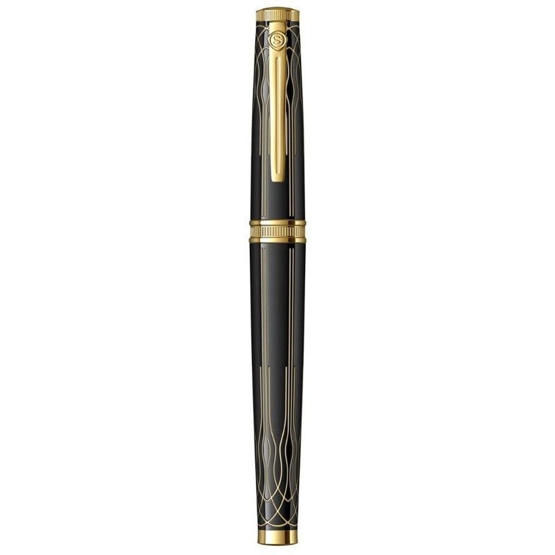 SCRIKSS, Fountain Pen - HERITAGE CUSTOM BLACK GT.