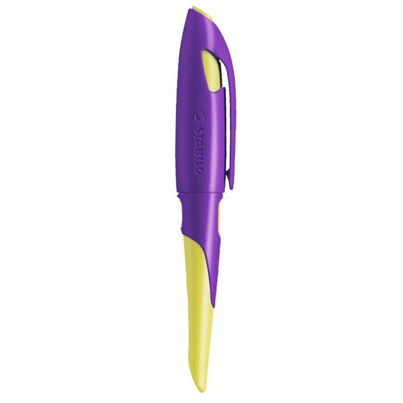 STABILO, Fountain Pen - EASY BIRDY Violet/Yellow.