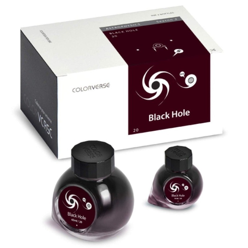 COLORVERSE, Ink 2 Bottles - ASTROPHYSICS Season 2 BLACK HOLE (65ml+15ml).