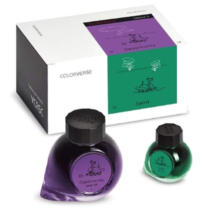 COLORVERSE, Ink 2 Bottles - THE RED PLANET Season 5 OPPORTUNITY & SPIRIT (65ml+15ml).