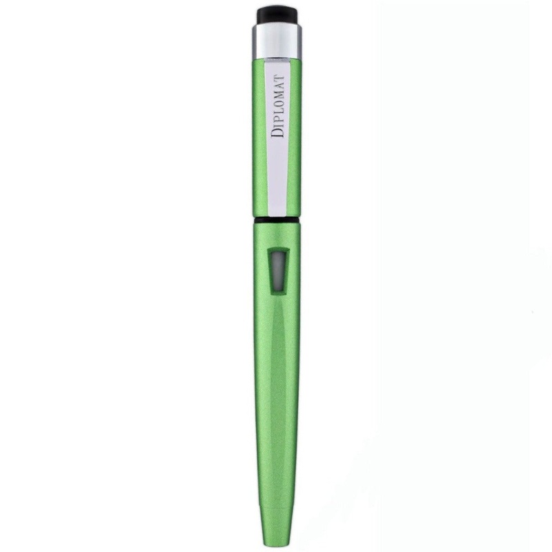 DIPLOMAT, Fountain Pen - MAGNUM LIME GREEN.
