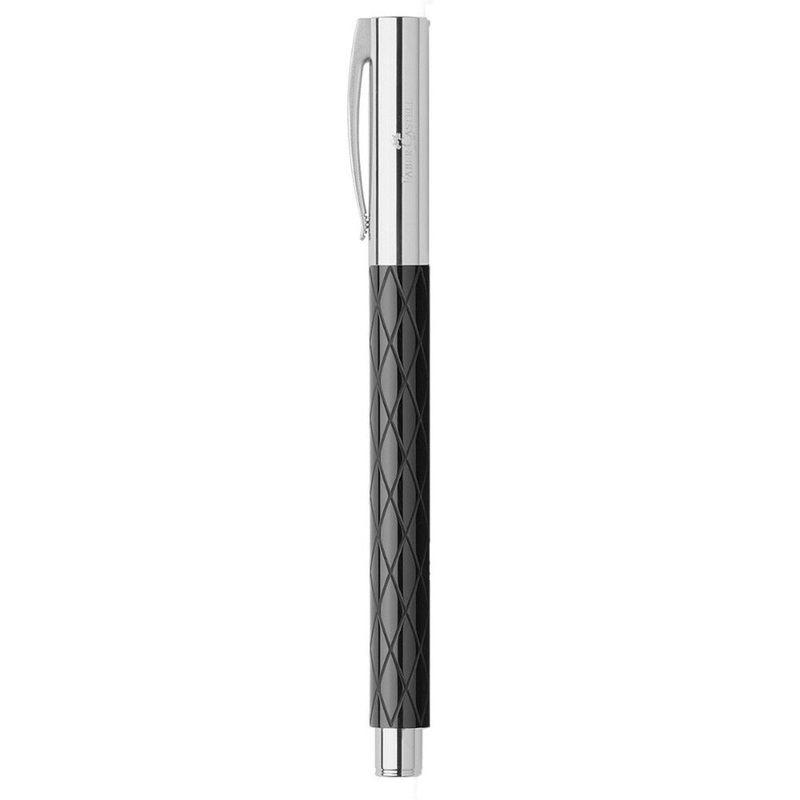 FABER CASTELL, Fountain Pen - AMBITION RHOMBUS BLACK.