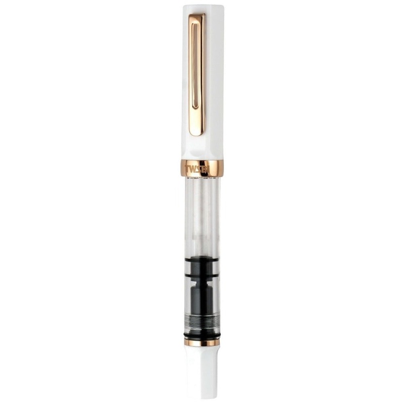 TWSBI, Fountain Pen - ECO WHITE ROSEGOLD.