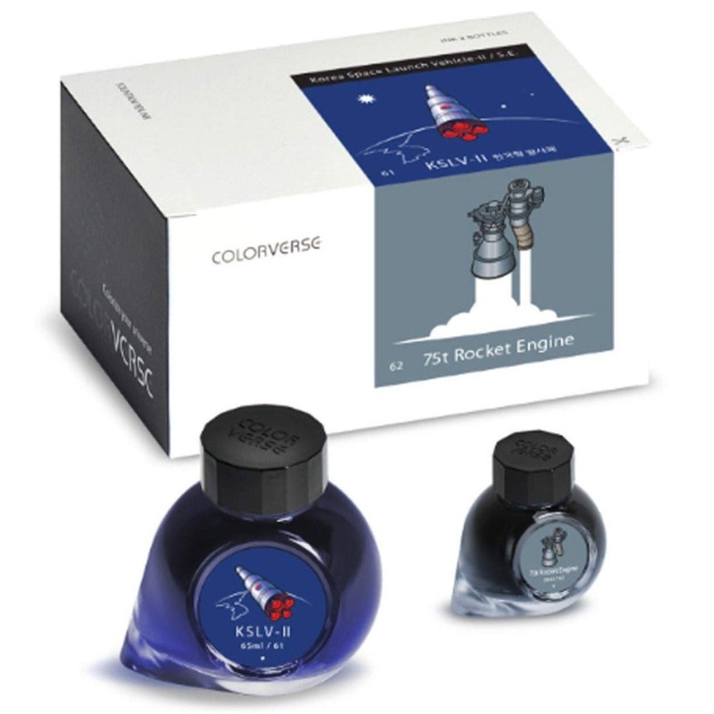 COLORVERSE, Ink 2 Bottles - SPECIAL EDITION KLSV-II & 75t ROCKET ENGINE (65ml+15ml).